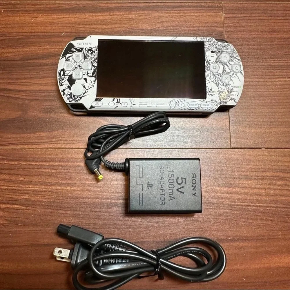 Sony PSP Handheld Console - Artistic White and Black
